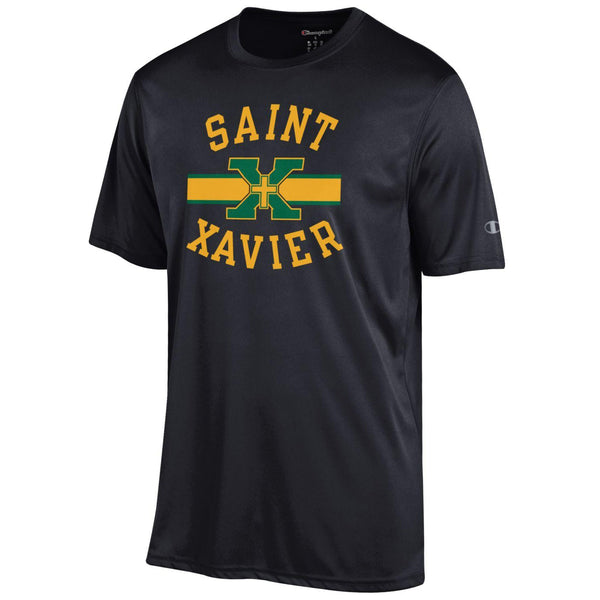 Tee Champion Dry-Fit Black Saint Xavier