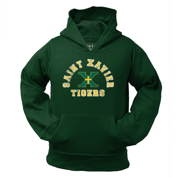 Toddler Garb Green Hoodie St. X Tigers
