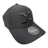 Hat Zephyr Gray  Tonal with  X