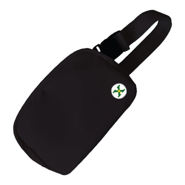 Belt Bag w/Medallion Black