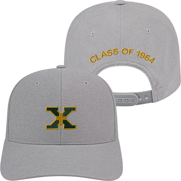 Cap silver with X Class of…..