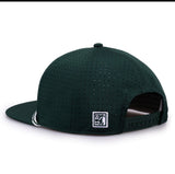 Cap Game green flat bill rope with patch